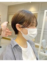 メラク バイ コア(Merak by CoRe.gn)&nbsp;丸みハンサムショート@20代30代40代50代