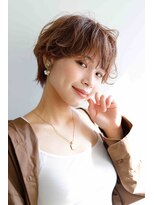 コエル 二子玉川(coel)&nbsp;セクションカラー/ペールベージュ/透明感ショート[二子玉川]