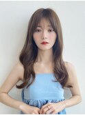 ナチュラル韓国風レイヤーカット