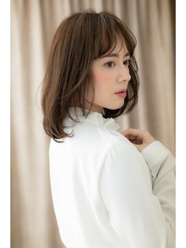 カバーヘア ブリス 北浦和(COVER HAIR bliss) ヘルシースタイル前下がりワンカールセミディY北浦和30代40代