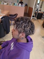 シャンプーボーイ 佐世保駅前店(SHAMPOO BOY)&nbsp;メッシュ×ハードパーマ　シャンプーボーイ佐世保駅前店