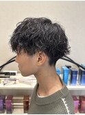 波巻きパーマ 7月