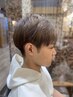 メンズカット　【髪質・頭皮改善】シャンプー+カット￥6050