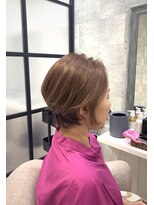 イーズ バイ インス(Yeeee.s by INCE)&nbsp;白髪ぼかし/白髪改善カラー/ショート/透明感カラー/脱白髪染め