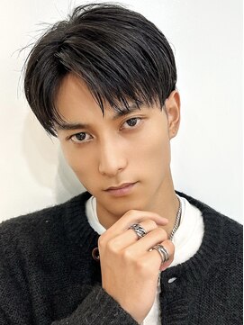 アイトーキョー 池袋(AI TOKYO) 黒髪ナチュラルコンマバング