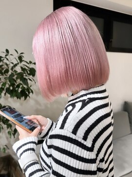 ザ オーダー(THE ORDER) ハイトーンピンクカラー/ブリーチ2回/ホワイトピンクカラー