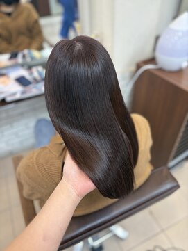 ヘア ルミナス バイ フォルテ(HAIR LUMINAS by FORTE) 髪質改善/ピンクブラウン/