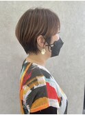 ピアス映えショート