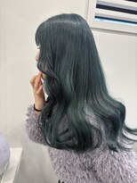 ヴィア(Via) 10代20代30代/ツートンカラー/デザインカラー/グリーンカラー