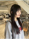 aoi【縮毛矯正ワイドバング】