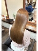 【ユウ/流山おおたかの森】ケアカラー+髪質改善トリートメント