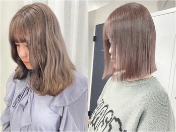ユッカアカデミー(YUCCA academy)の写真/さりげないインナーカラーが可愛い！顔まわりの雰囲気を変えたい方におすすめ◎