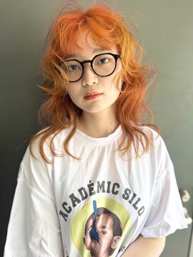 クリアーオブヘアー 本山店(CLEAR of hair) ◎orange color / curly hair