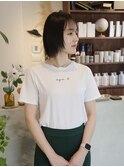 顔まわりレイヤーボブ