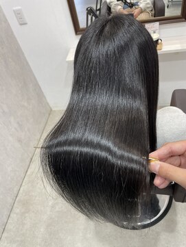 ラナ(Lana) 【Lana】艶美髪ブルーブラック　艶髪　髪質改善カラー