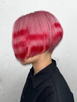 クク(QUQU)&nbsp;ピンクデザイン　ショート