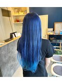 カラーグラデーションロング
