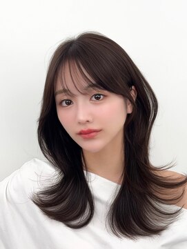 アマトウキョウスマートサロン(AMA TOKYO×Smart Salon) くびれミディ/トレンド韓国ヘア/くびれ巻き/レイヤーカット