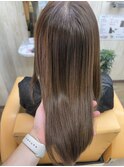 酸熱トリートメントで実現する極艶ロング
