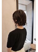 セットが楽なボブパーマ