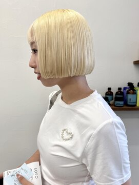 ソソ(soso) ホワイトブロンド/ブリーチカラー/チェリーブラウン/横浜