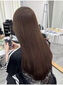 ★ココアブラウンナチュラルブラウン暗めカラーデザインカラー