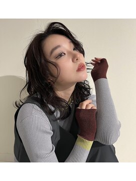 アヴァンスクロス あべのルシアス店(AVANCE.CROSS) ミディアム×レイヤー