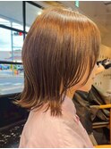 大人ショートハイライト髪質改善トリートメント前髪30代40代