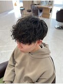 ツイストスパイラルパーマ/マッシュ