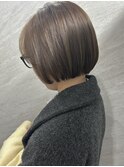 ミニボブ　ベージュ