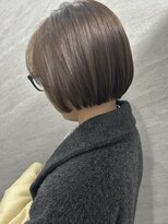 フレームプラス なんば駅前店(FRAME+)&nbsp;ミニボブ　ベージュ