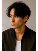 サーカス バイ ビュートリアム 青山(CIRCUS by BEAUTRIUM) センターパート リバースセンターパート サーフカール