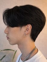 メンズ アールクリップ 表参道(ar clip)&nbsp;メンズメンズブリーチメンズカットセンターパートメンズ毛流れ