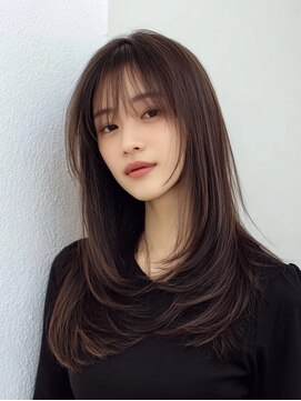 レリーアンテ 大阪梅田(Rely ante) 韓国風ボブ インナーカラー