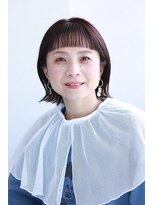 キッカ 朝日ヶ丘(CHICCA)&nbsp;大人可愛いショートバング×外ハネボブ