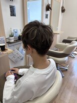 アメイジングヘアー 中沢店(AMAZING HAIR)&nbsp;大人ハイライトショート