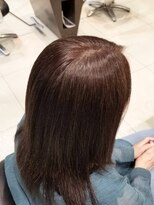 ミック ヘアアンドメイクアップ 高田店(miq Hair&Make up)&nbsp;オーガニックカラー/ナチュラルブラウン/白髪染め/頭皮ケア