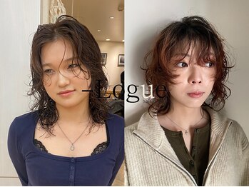 ローグ(Logue)の写真/初めてのパーマも安心◎ダメージレスに叶える、計算された動きのある似合わせニュアンスパーマ。