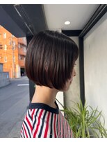 ソーソー(SoSo)&nbsp;おさまり抜群ショートボブ8.2ダークパープル
