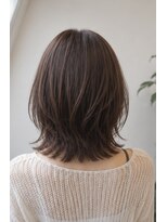 ルノヘアー(Lunohair)&nbsp;ハッシュカット×くびれで上品に×秋カラー×ブリーチなしカラー