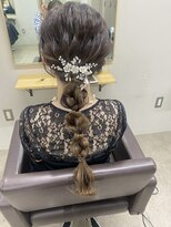 リグ 横浜(Lig.) 編みおろし/ヘアセット/ヘアアレンジ/10代20代30代/横浜/横浜駅