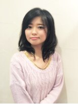 ドルーチェ(Doluce)&nbsp;黒髪ゆるめパーマ