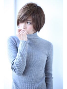 フェリア 緑地公園(FERIA) イメチェン似合わせカット♪レッドブラウン×マッシュショート