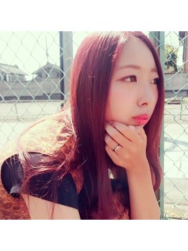 ヘアーデザイン ピニック(hair design P2C) 自然な仕上がりストレート。