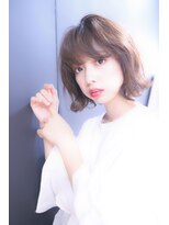 ブーケ(BOUQUET)&nbsp;大人かわいい・小顔・カール・切りっぱなし・ボブ・大人ボブ