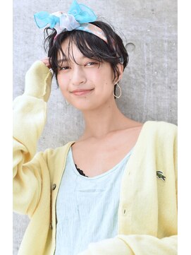 ロロ(ro-ro) plumyイルミナxデザインカラーxローライトxスリークボブ