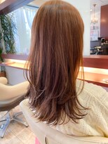 マーリャヘアー(mallia hair) くびれセミロングスタイル