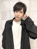 アフロディーテ 銀座(APHRODITE GINZA) スパイキーショート/ブルーブラック/フェザーパーマ/銀座