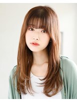 タヤ 経堂店(TAYA)&nbsp;透明感のあるヘアカラーが可憐なカールロング