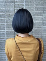 クイントネオリーブ 自由が丘正面口店(quint:neolive)&nbsp;ブルーブラックボブ